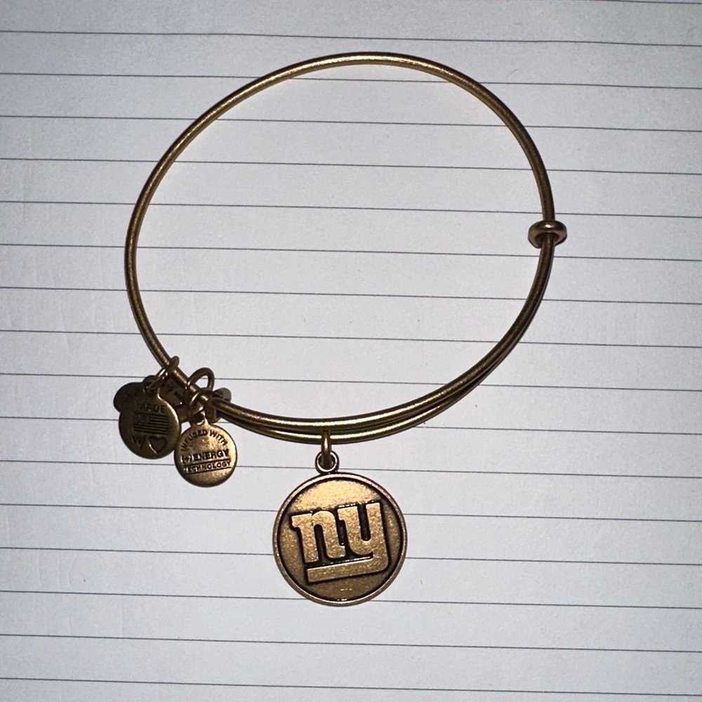 Alex and Ani Gold NY Charm Bracelet